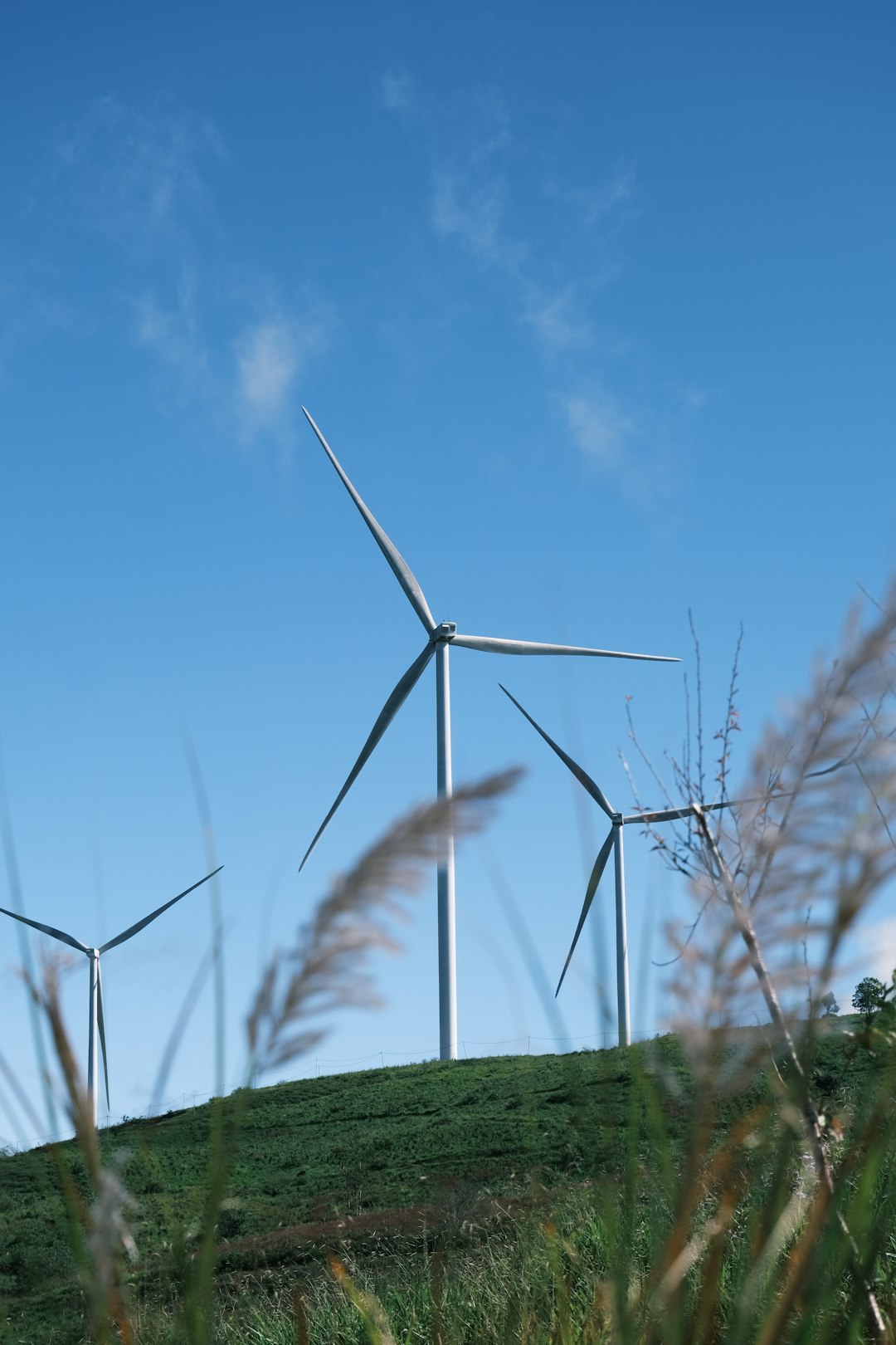 wind-turbines-on-a-grassy-hill-under-blue-sky-pazpo7ff2sw